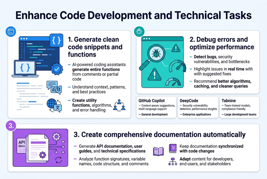 Enhance Code Development and Technical Tasks