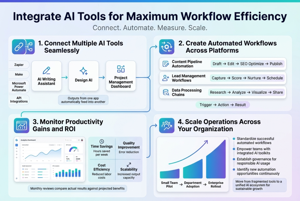 Integrate AI Tools for Maximum Workflow Efficiency