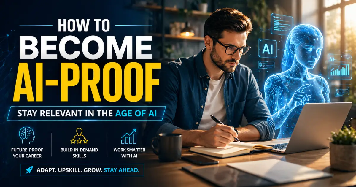 How to Become 'AI-Proof' in Your Career in 2026