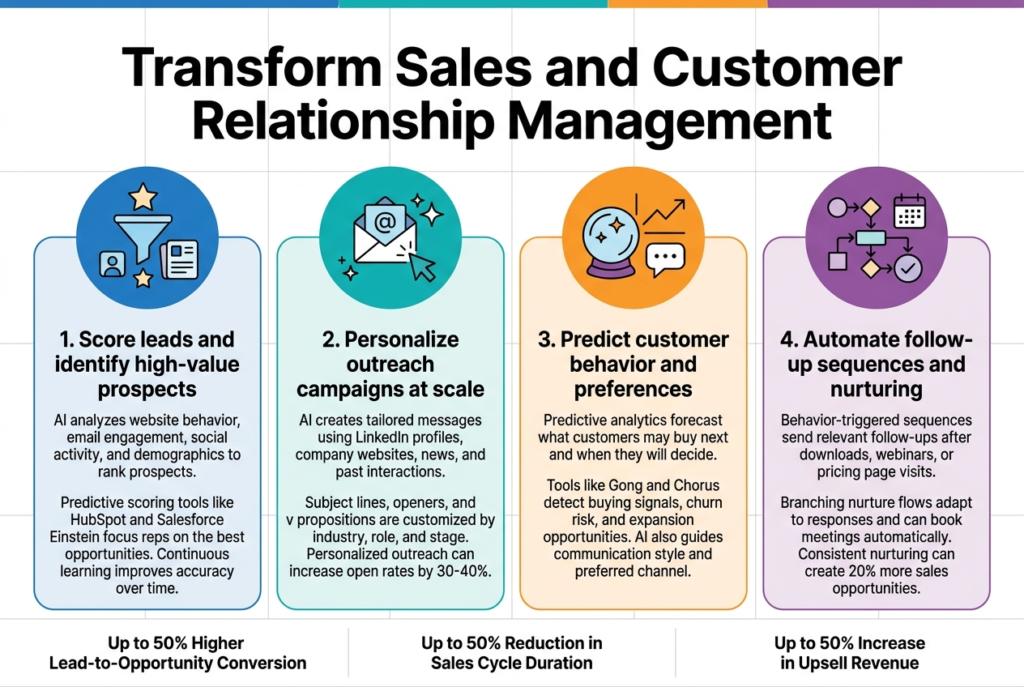 Transform Sales and Customer Relationship Management