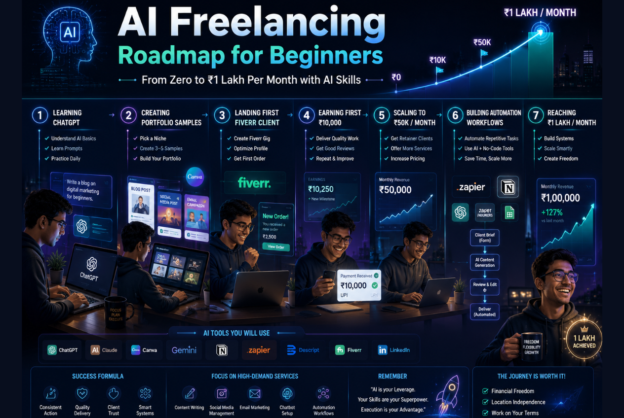 AI Freelancing Roadmap for Beginners