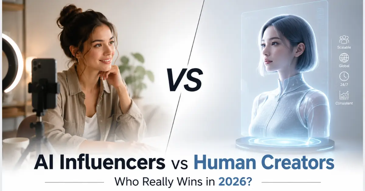 AI Influencers vs Human Creators, Who Really Wins in 2026