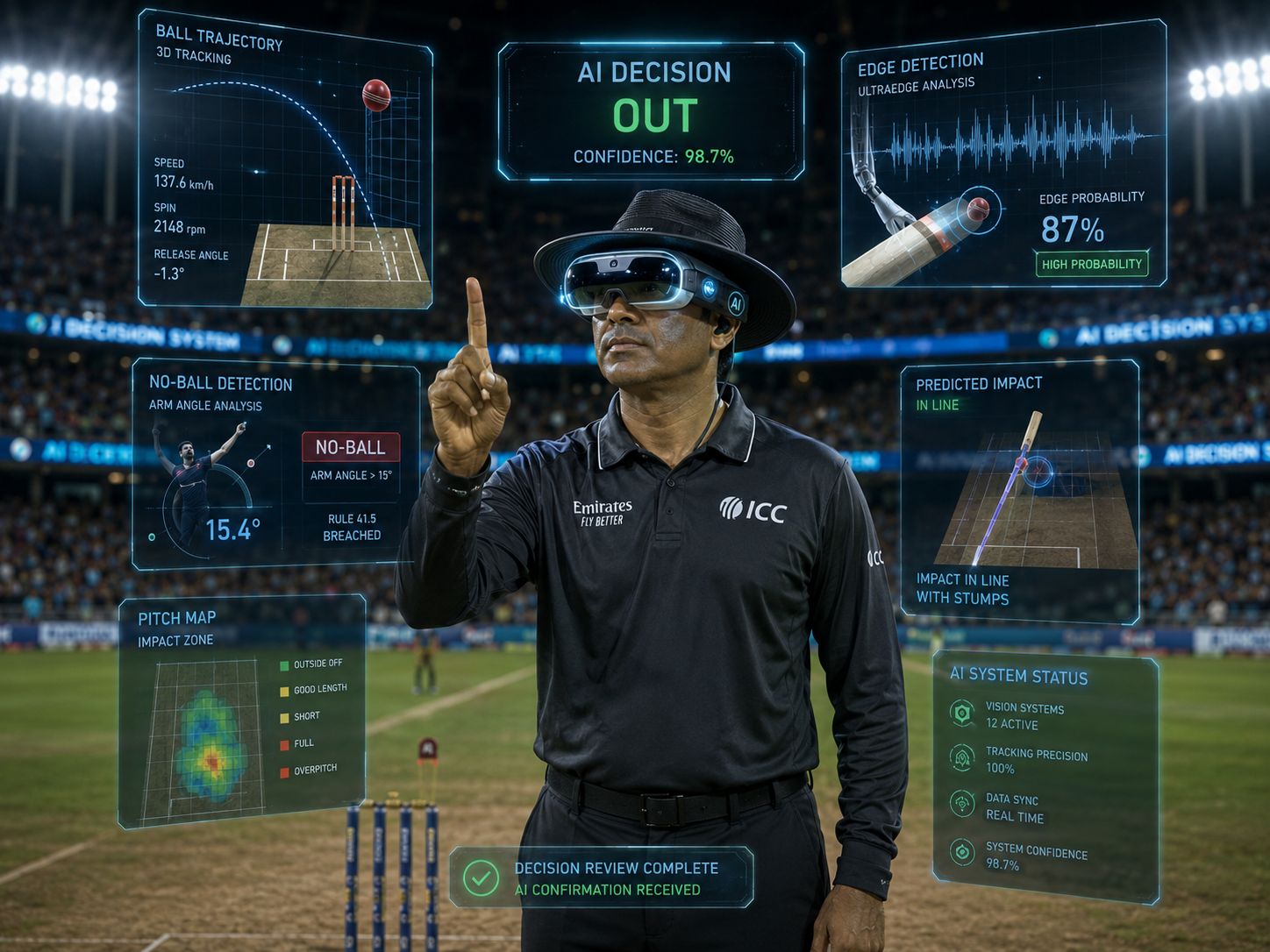 What the ‘Augmented Umpire’ Model Actually Looks Like