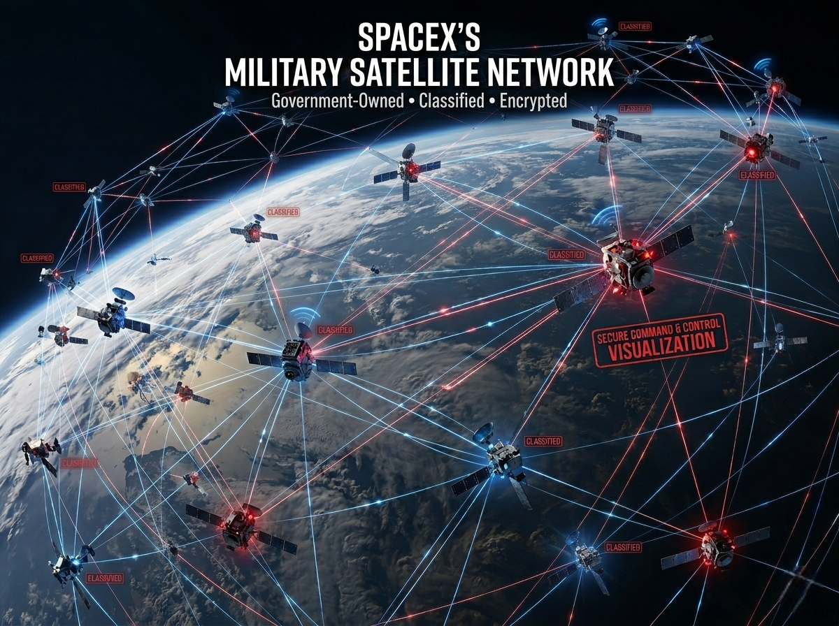 What Is Starshield SpaceX's Military Satellite Program