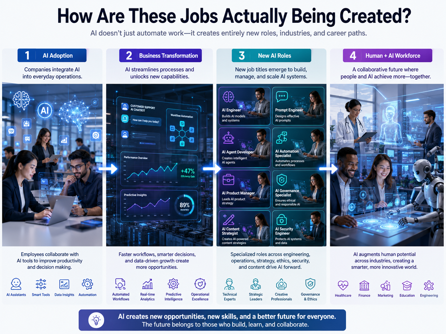 AI and jobs creating new opportunities