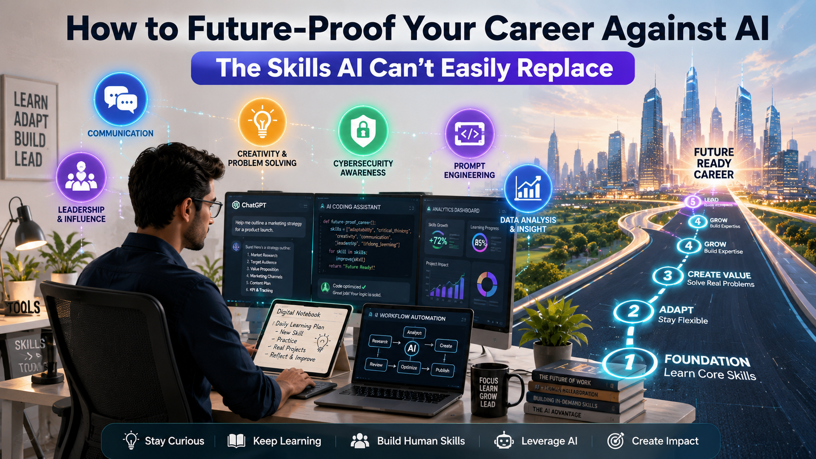 Future-proofing your career with AI