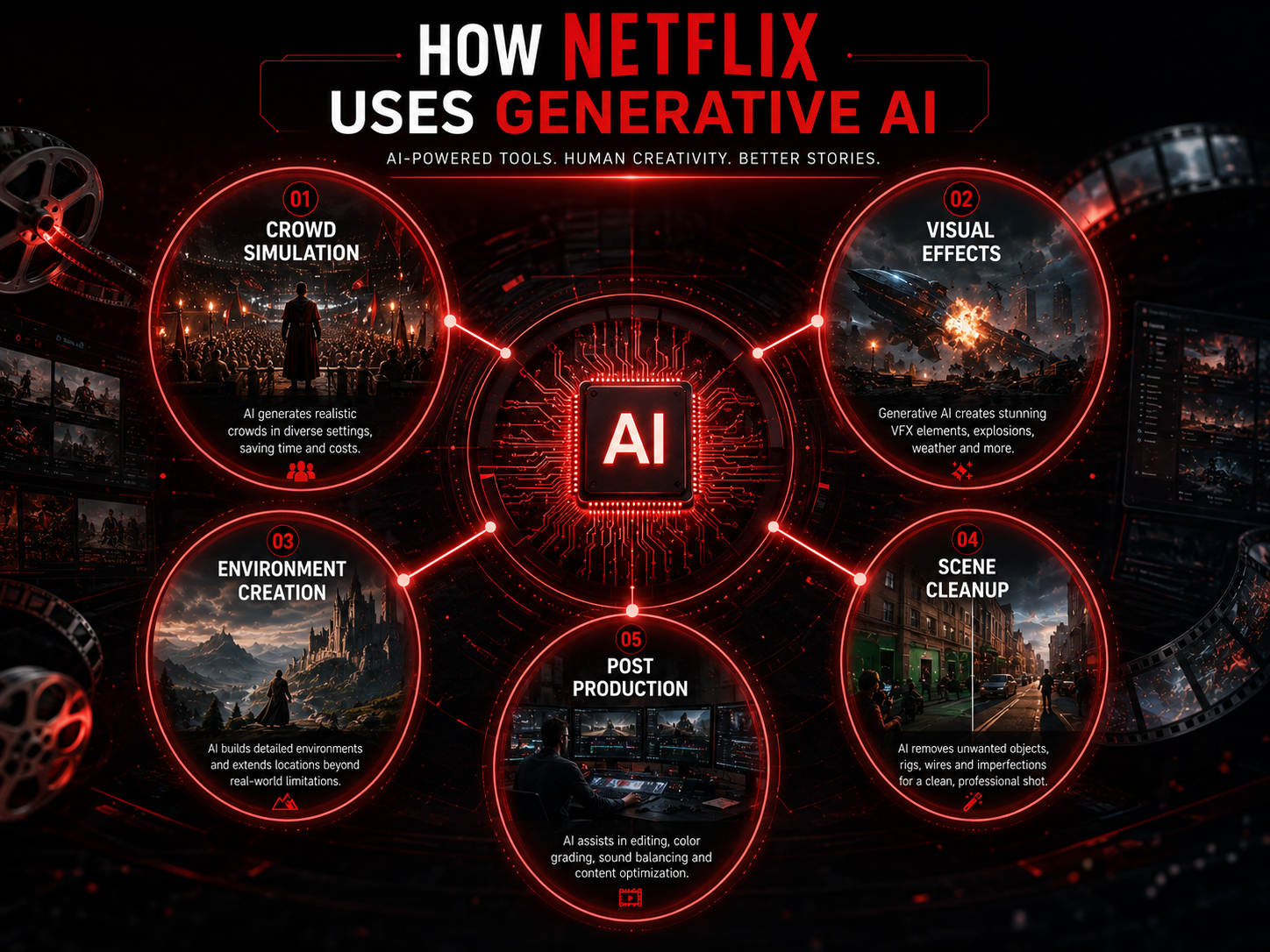 How Netflix uses generative AI