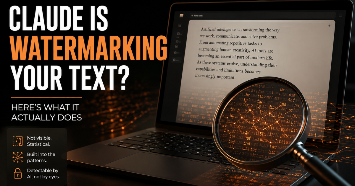 Claude AI Text Watermark: What It Actually Does to Your Writing