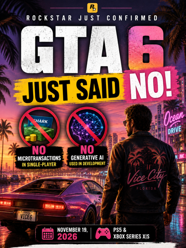 Rockstar Games GTA 6 Just Said No to Microtransactions and Generative AI