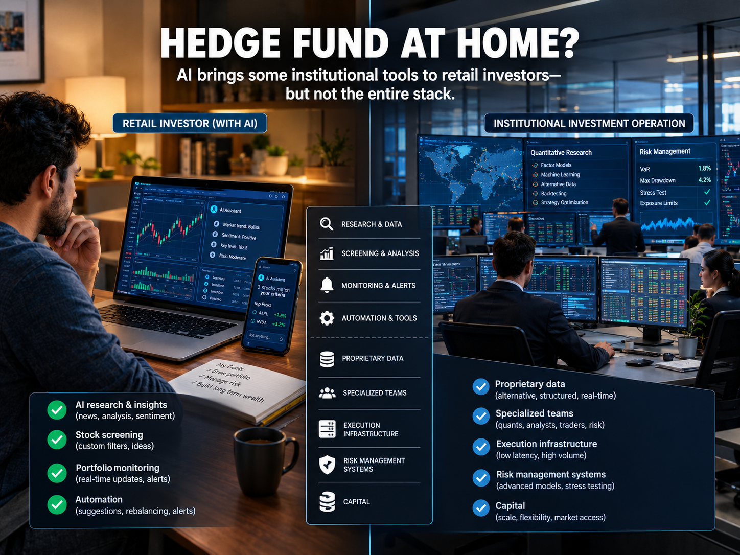 Can AI Really Deliver a Hedge Fund at Home