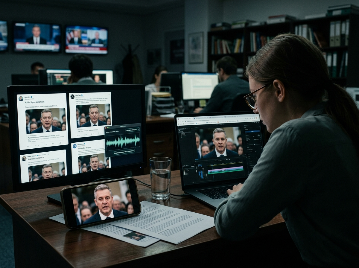 Identify AI deepfakes and misinformation online
